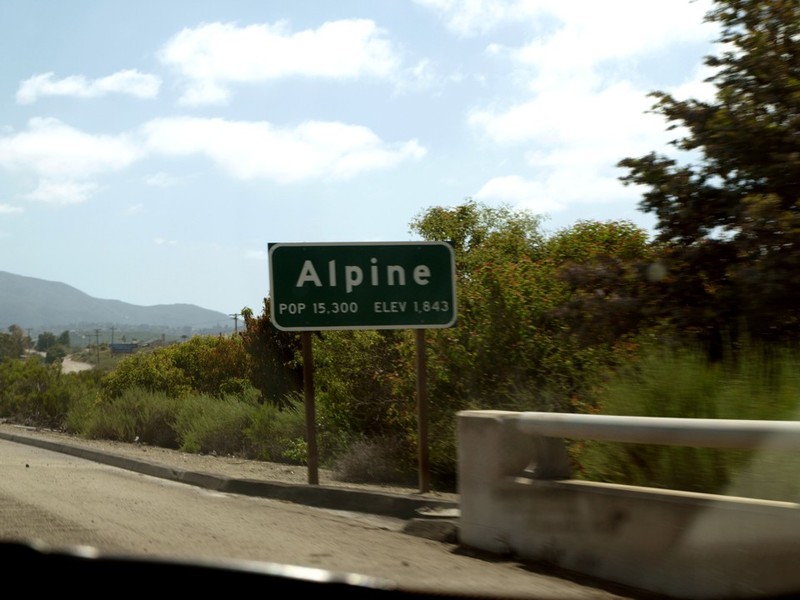 Alpine,California banner
